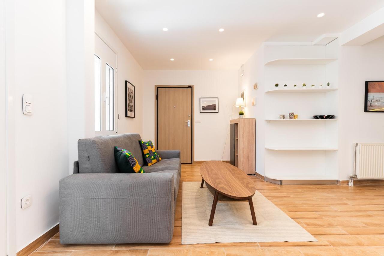 Modern Apartment, Short Walk To Acropolis Sites Athens Luaran gambar