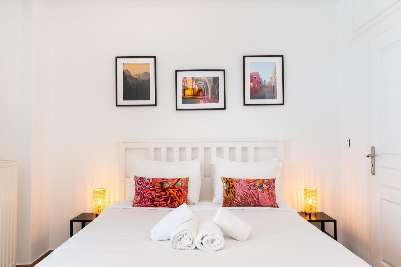 Modern Apartment, Short Walk To Acropolis Sites Athens Luaran gambar
