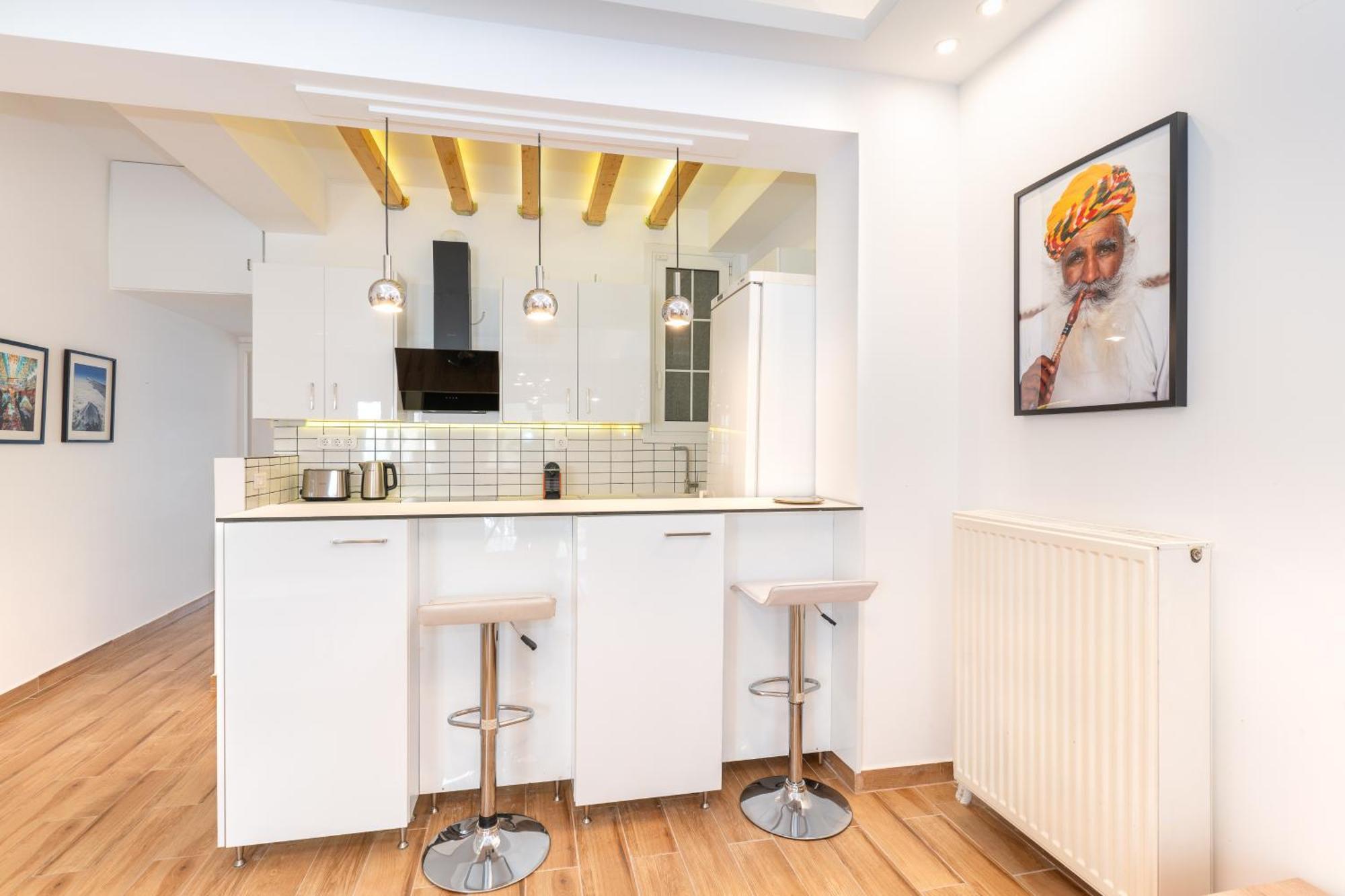 Modern Apartment, Short Walk To Acropolis Sites Athens Luaran gambar